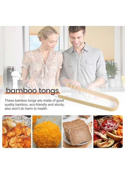 50PCS Maşa Tek Kullanımlık Pişirme Aletleri Mini Bambu Maşa Pişirme Için Doğal Tost Maşaları (Yurt Dışından) indirimleri