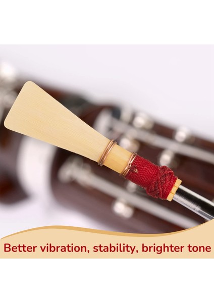 5 Pcs Bozluk Reed ile 1 Bozluk Reed Koruyucu Kılıf Kılıfı Fabrikası Reed Orta Yumuşak Fagot Kazan (Yurt Dışından) fiyatları