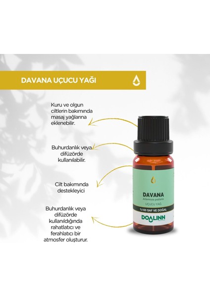 Davana Uçucu Yağı 10 ml fiyatları