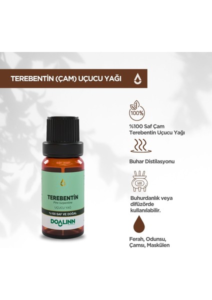 Çam Terebentin Uçucu Yağı 10 ml