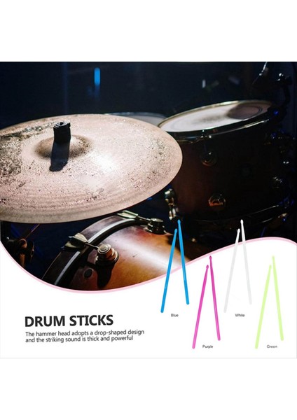 Floresan Davul Çubuğu 5A Aydınlık Davul Çubuğu Naylon Davul Çubuğu Aydınlık Davul Çubuğu Mavi (Yurt Dışından) fiyatları