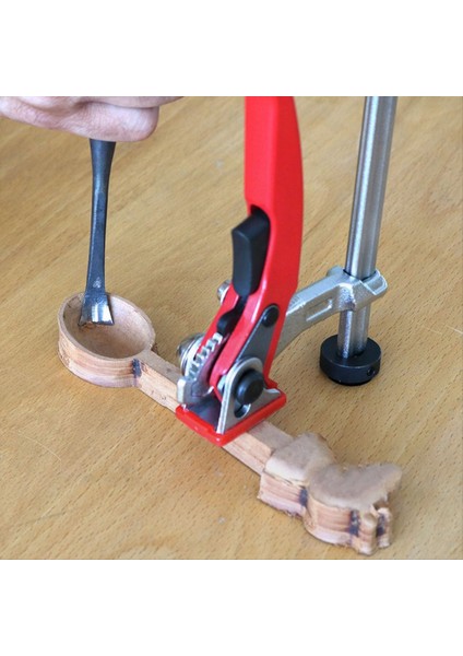 Ağır Hizmet Tipi Mandal Çalışma Tezgahı Kelepçesi, Ahşap Işleme Masası Malzemesi Taban Çapı Için Hızlı Kenetleme Armatürü 19MM 3/4inch (Yurt Dışından) fiyatları