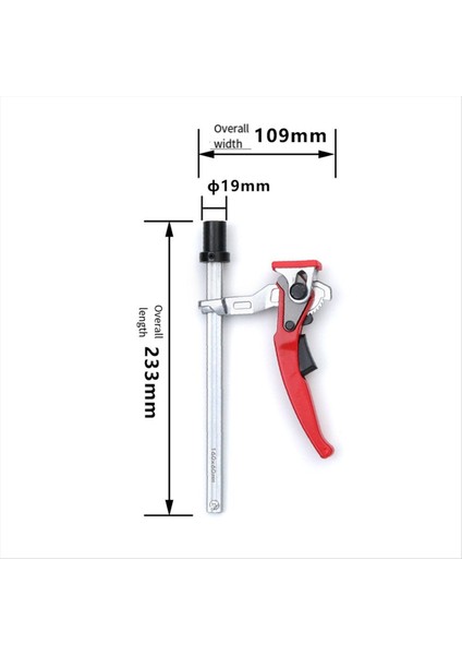 Ağır Hizmet Tipi Mandal Çalışma Tezgahı Kelepçesi, Ahşap Işleme Masası Malzemesi Taban Çapı Için Hızlı Kenetleme Armatürü 19MM 3/4inch (Yurt Dışından) fırsatları
