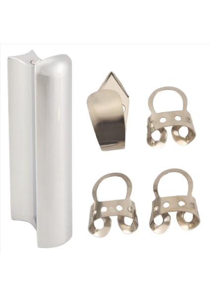 Paslanmaz Çelik Gitar Slayt Tonu Çubuğu Dobro, Kucak Çelik Gitar, Hawai Gitar, Elektro Gitar Aksesuarları, Gümüş (Yurt Dışından) modelleri