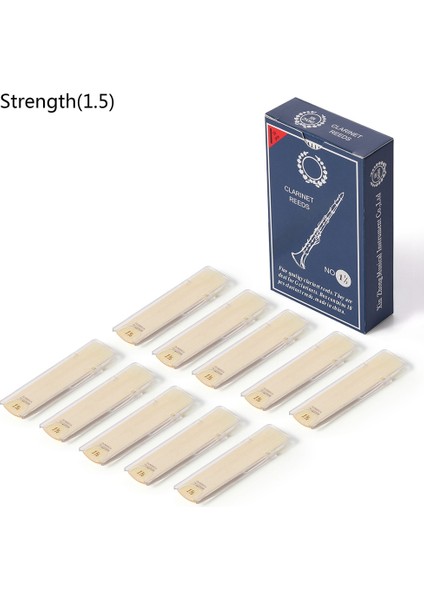 10 Adet Klarnet Klarnet Kamış Sazlık Enstrüman Aksesuarları Sertliği 1.5 (Yurt Dışından) indirimleri