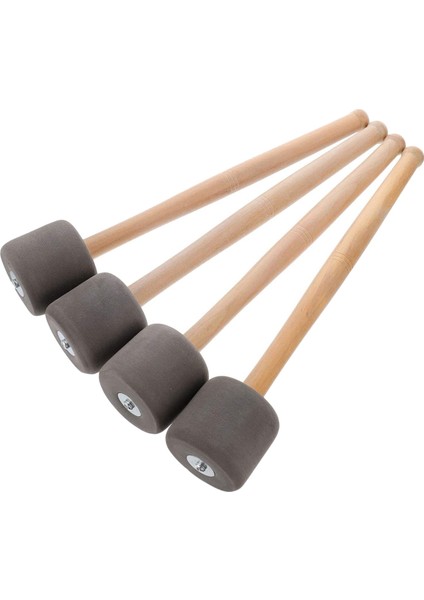 4pcs Bas Drum Mallets Sopa Malletler Köpük Kafa Draması Malletleri Yürüyen Band Perküsyonu Için (Yurt Dışından) fiyatları
