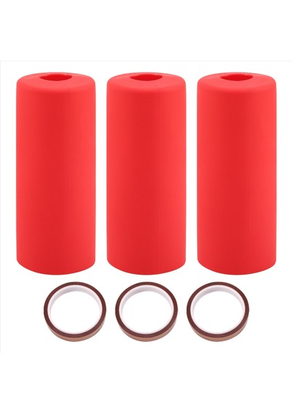 3 Adet Süblimasyon Için Silikon Sargısı Sıska Bardaklar 20 Oz Yeniden Kullanılabilir Silikon Sargısı Kupa Tam Sargı Için Boşluk Boş (Yurt Dışından)