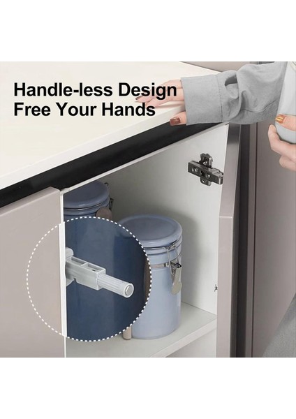 Açık Kapı Kapı Yakalamaları 24 Paket Push Mandal Dolap Için Itme Kapısı Dolap Kapısı Manyetik Kapı Mandal (Yurt Dışından) fırsatları