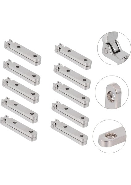 Ahşap Takı Mücevher Puro Kutu Menteşesi Nikel 6 / 180 Derece modelleri