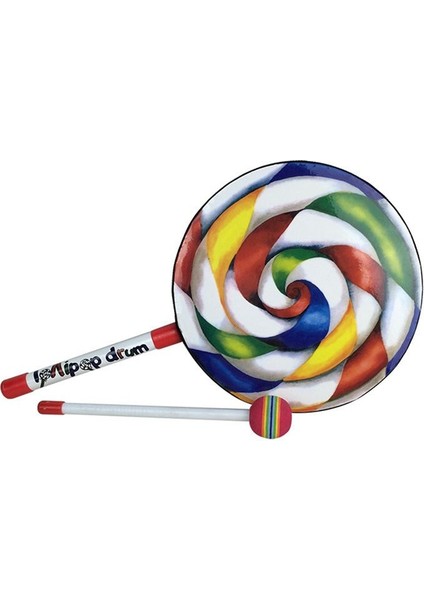 Orff Instruments 2 Pack Lollipop Davulları 6inch Dans Sahibi Perküsyon Enstrümanları El Davası Okul Öncesi Eğitim Oyuncakları (Yurt Dışından) fiyatları
