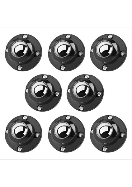 Güncellenmiş Kendinden Yapışkan Tekerlek Tekerlekleri 8 Paket, 201 Paslanmaz Çelik Çubuk Tekerlekler (Yurt Dışından)