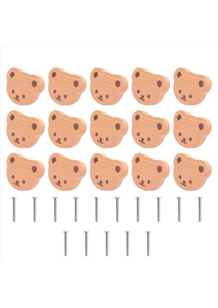 15 Adet Mobilya Düğmeleri, Ahşap Çekmece Düğmeleri, Ahşap Dolap Düğmeleri, Çocuklar Için Ayı Çekmece Düğmeleri, Şifoniyer, Çekmeceler, Mutfak (Yurt Dışından) fiyatları