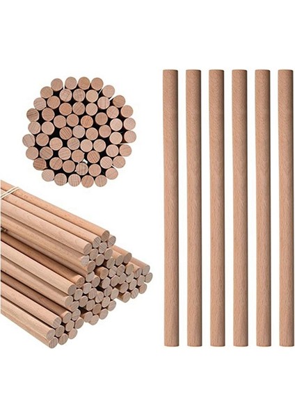 60 Adet Ritim Çubukları Çocuklar Için Toplu, Ahşap Lummi Müzik Sınıfı Perküsyon Enstrümanları (Yurt Dışından)