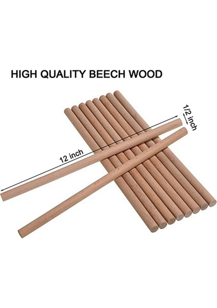 60 Adet Ritim Çubukları Çocuklar Için Toplu, Ahşap Lummi Müzik Sınıfı Perküsyon Enstrümanları (Yurt Dışından) fiyatları