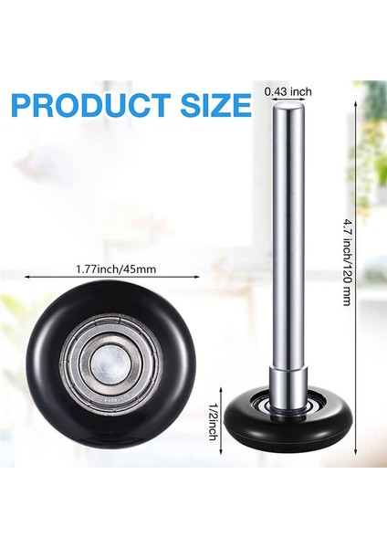 12 Paket Naylon Garaj Kapı Silindir 2 Inç Sessiz Garaj Silindirleri Toplu 6200Z Yedek Garaj Kapı Silindir (Yurt Dışından) indirimleri