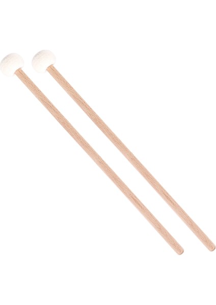 2 Adet Çift Kafa Drum Zil Gong Mallet Yumuşak Çekiç Çubukları Malletler Çubuklar Hammer 385MM (Yurt Dışından) modelleri