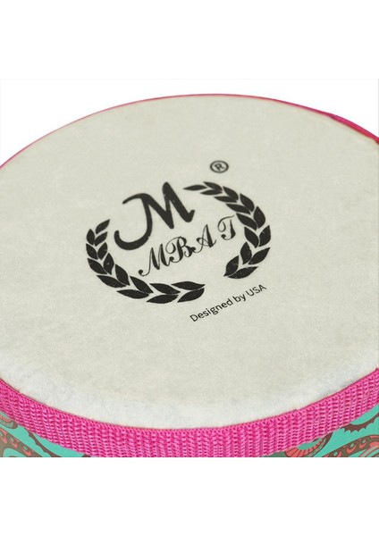 Mbat Bongo Davulları 5 Inç 6 Inç Bodhran Davul Seti Çocuklar Yetişkin Eşlik Keçi Cilt El Davul Perküsyon Enstrümanı (Yurt Dışından) modelleri