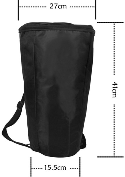 Hk.lade 8 Inç Djembe Davul Taşıma Çantası, Taşınabilir Su Geçirmez Siyah Omuz Afrika Davul Çantası Müzik Aleti Aksesuarı (Yurt Dışından) modelleri