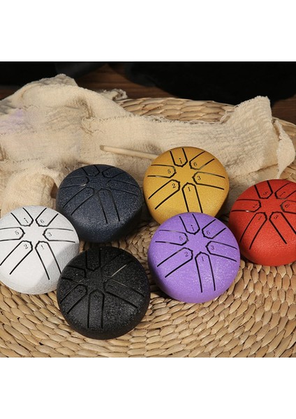 Mini Eterik Davul, Açık Yağmur Davul, Bahçe Yağmur Davul, Yağmur Çakra Davul, Yağmur Mevsimi Açık Yağmur Davul Turuncu (Yurt Dışından)