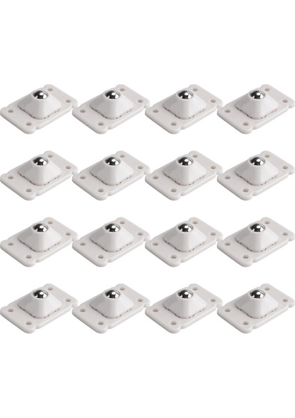 16 Pcs Savaşlar Için Kendi Yapırlıkları Sağlıkları 360 Derece Döndürme Paslanmaz Çelik Kasnak Kackları 4.5 x 2,8cm (Beyaz) (Yurt Dışından) fiyatları