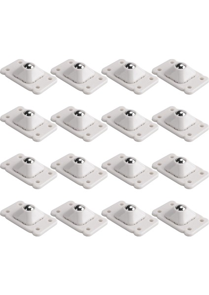 16 Pcs Savaşlar Için Kendi Yapırlıkları Sağlıkları 360 Derece Döndürme Paslanmaz Çelik Kasnak Kackları 4.5 x 2,8cm (Beyaz) (Yurt Dışından) modelleri