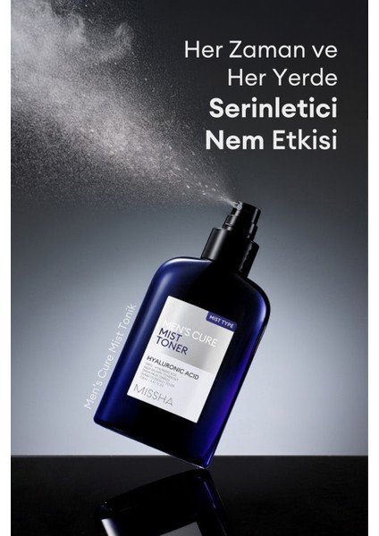 Erkeklere Özel Hızlı Nem Sunan Hassas Bakım Seti Mıssha Mens Cure Duo Set fırsatları