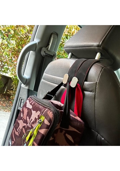 Araba Koltuk Kancaları, Başlık Kancaları Araba Çanta Kancası Koltuk Başlığı, Baş Dinlenme Kancaları Koltuk Arka Organizatörleri Telefon Tutucusu, Siyah (Yurt Dışından) indirimleri