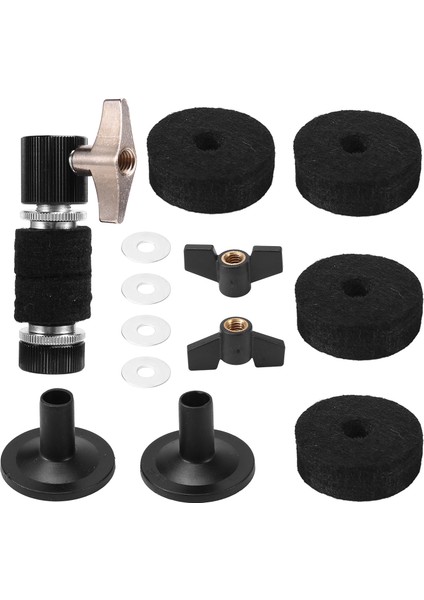 8mm Hi-Hat Zil Debriyaj Koruması Davulcu Davul Tutucu Kelepçesi Için Keçe Ped Zerbeli Hi-Hat Aksesuarlar (Yurt Dışından) modelleri