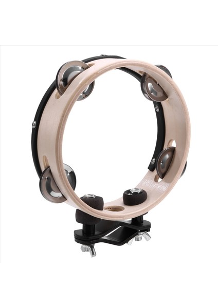 Drum Circle Çift Sıralı Çıngırak Drum Halkalar Tambourin Drum Tamborine Perküsyon Müzik Aletleri Ahşap Renk (Yurt Dışından) modelleri