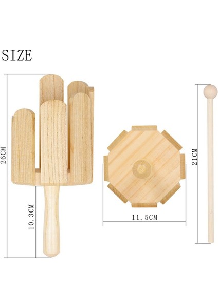 Gerçek Ahşap Sekiz Tonlu Varil, Sekiz Tonlu Müzik Aleti, Erken Öğrenme Enstrümanı (Yurt Dışından) indirimleri