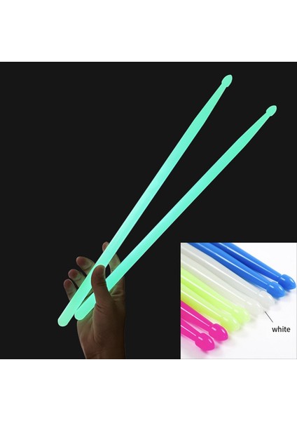 Floresan Davul Çubuğu 5A Aydınlık Davul Çubuğu Naylon Davul Çubuğu Işıklı Davul Çubuğu Fotoğraf Rengi (Yurt Dışından) indirimleri