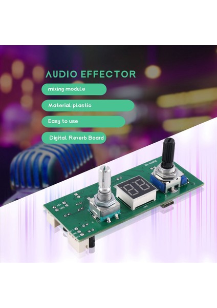 Dsp Dijital Yankılama Karaoke Yankı Kurulu Ktv Mikser Efektör Anti-Bitelik Modül Çok Sesli Efektler (Yurt Dışından) fırsatları