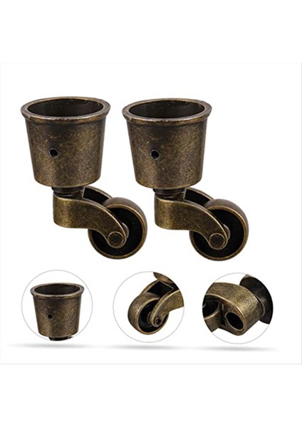 Kanepe Makineler Yuvarlak Kanepe Ağır Dereceli Slaytlar Döner Makineler 1.5 Inç Tekerlekler Retro Makineler Mobilya Kasnakları, 4 Pc (Yurt Dışından) modelleri