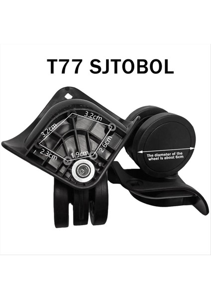 Bagaj Tekerlekleri Değiştirme Kasnak Tagl Box Bakım Aksesuarları Bagaj Silindir Seyahat Bagaj Tekerleği (Yurt Dışından) modelleri