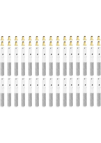 30PCS Tuning Pim Çivileri Pirinç Perçinli Lir Arp Küçük Arp Müzikal Telli Enstrüman (Yurt Dışından)