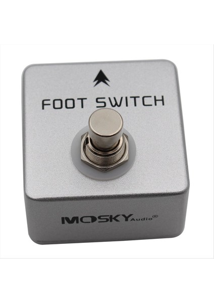 Mosky Ayak Anahtarı Kilitlenebilir Efekt Pedal Musluk Tempo Anahtarı Pedal Gitar Tek Musluk Efect Pedal Ses Kanalı Seçici Anahtarı (Yurt Dışından)