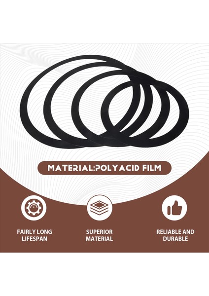 4pcs Perküsyon Sessiz Kapalı Pedler Davul Kiti Sessiz Pratiği Trampet Ped Sönümleyiciler Aksesuarları (Yurt Dışından) fırsatları