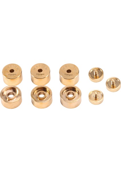9 Adet Trompet Valf Parmak Düğmeleri Valf Kapağı Vidalı Trompet Onarım Aksesuarları (Yurt Dışından) modelleri