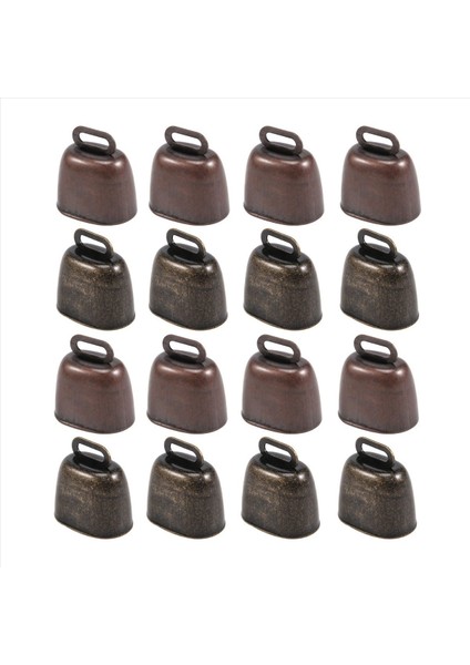 16PCS Inek Atı Koyun Otlatma Bakır Çanlar Küçük Pirinç Çanlar Sığır Keçi Çiftliği Yüksek Mesafeli At Demir Çanlar (Yurt Dışından) fırsatları