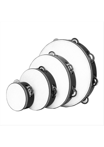 4pcs Yetişkin El Davul Seti Çift Sıralı El Çan Drum Kiti Ahşap Davul 4 Inç 6 Inç 8 Inç 10 Inç El Tipi Davul (Yurt Dışından)