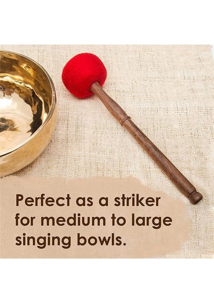 Tibet Şarkı Şarkısı Mallet Ahşap Fil Forceonlar Ses Kasesi Meditasyon Mallet Ses Kasesi Stick Meditasyon (Yurt Dışından) fırsatları