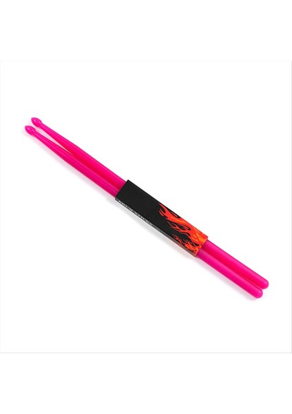 2pcs 5A Işık Bagetleri Işık Bulguları Naylon Glow Bul Çubukları Sahne Sanatçısı Davulcu Hediye Bagetleri (Pembe) (Yurt Dışından) fırsatları