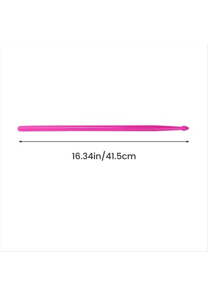 2pcs 5A Işık Bagetleri Işık Bulguları Naylon Glow Bul Çubukları Sahne Sanatçısı Davulcu Hediye Bagetleri (Pembe) (Yurt Dışından) indirimleri