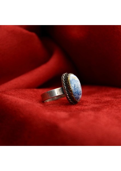 Gümüş Kalsedon Kadın Yüzük fırsatları