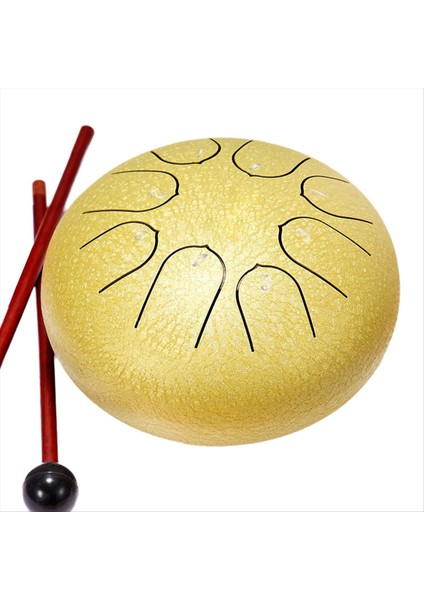 6 Inç 8 Ton Yağmur Davul Açık Çakra Davul Bahçesi Enstrümanı Yağmur Davul Eterik Davul D (Yurt Dışından)