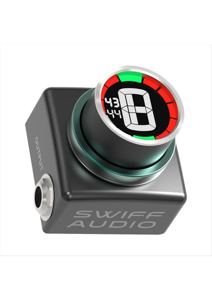 Swiff C20 Kromatik Gitar Bas Ayarlama Için Yenilikçi Mini Pedal Tuneri LED Ekran Ayarlanabilir A4 Aralık Değeri 430-449Hz (Yurt Dışından) modelleri