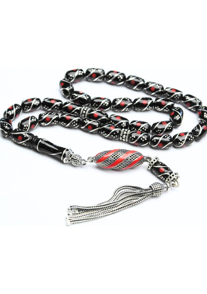 Oltu Taşı Kapsül Kesim Çeşmi Kırmızı Işleme Tespih fırsatları