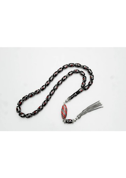 Oltu Taşı Kapsül Kesim Çeşmi Kırmızı Işleme Tespih indirimleri