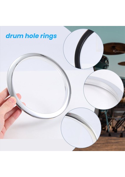 6 Inç Davul Kiti Bas Davul Deliği Halkaları Davul Sondaj Alet Aksesuarları (Yurt Dışından) fırsatları