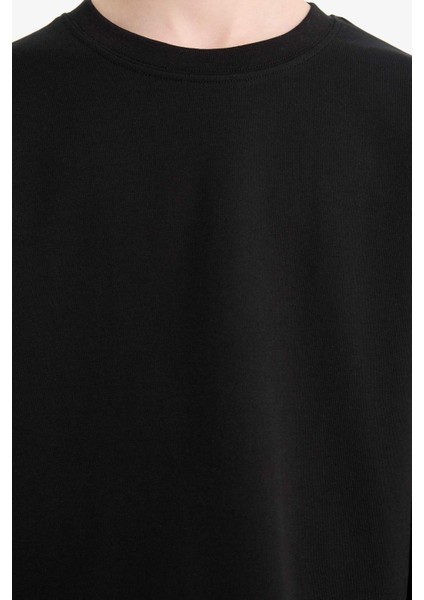 Erkek Çocuk Bisiklet Yaka Basic Düz Uzun Kollu Okul Tişörtü E9661A825AU indirimleri